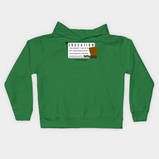 Frederick Douglass Quote on Education Kids Hoodie